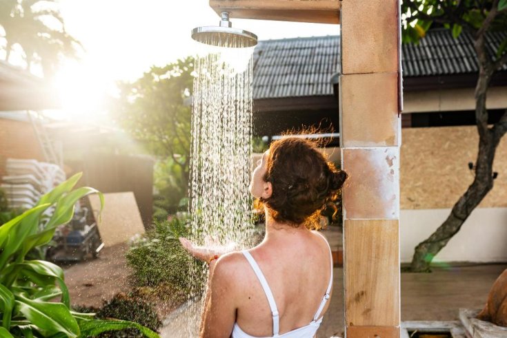 An Outdoor Shower — Good Idea or A Waste of Money?